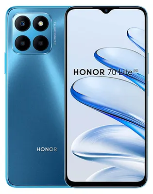 Zdjęcie produktu dla Honor N Series 70 Lite, 16,5 cm (6.5"), 4 GB, 128 GB, 50 MP, Android 12, Niebieski