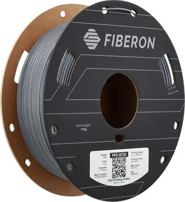 Immagine prodotto di Polymaker Fiberon™ PPS-GF20 Grigio, 1,75 mm / 500 g
