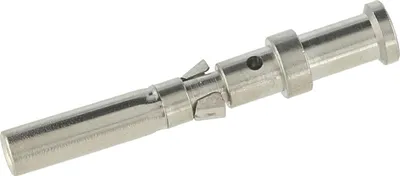 Image de HARTING Contact à sertir D Douille de contact (F) 0,14 mm² - 0,37 mm² AWG26 - AWG22 argent, 1 pièce Matériau : constantan - 1 pièce