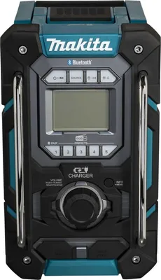 Obrázok produktu pre Makita DMR301, Cestovné, Digitálny, AM, DAB, DAB+, FM, 87,5 - 108 MHz, 174.928 - 239.200 MHz, USB Typ-A