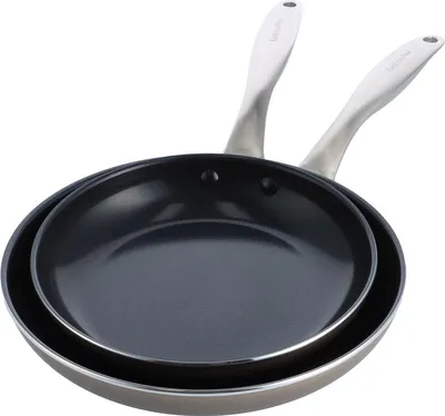 Produktbild von GreenPan Padova Reserve Pfannen-Set 20 cm & 28 cm Ofenfest Antihaft