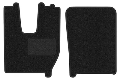 Image de Tapis de sol en moquette pour Iveco S-WAY 2019- (camion) – jeu 4 pièces, anthracite, sur mesure – Wielganizator ANTHRA