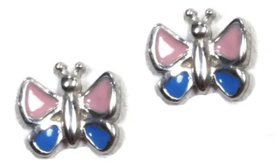 Produktbild von Miamar 01.KS127 Mädchen Ohrstecker Schmetterling Silber