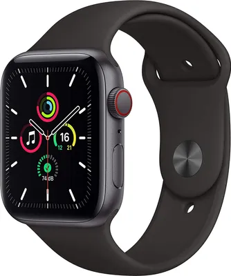 Apple Watch Series 6 GPS 44mm Space Grau mit Sportarmband