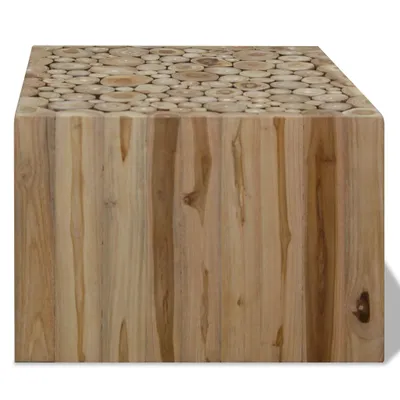 Immagine prodotto di vidaXL Tavolino in teak 50x50x35 cm