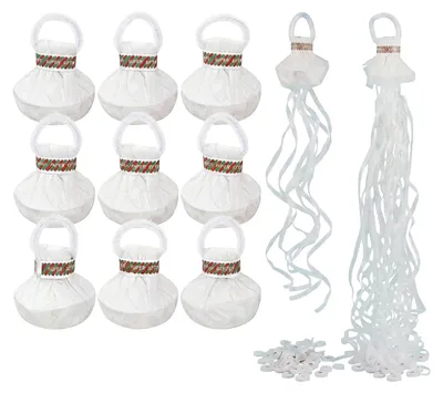 Productafbeelding van 10 Stuks Witte Handdoek-Luchtconfetti voor Feestjes en Evenementen