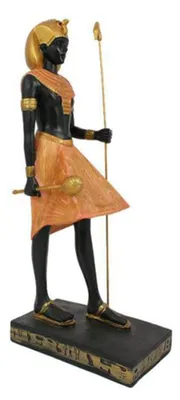 Zdjęcie produktu dla Figurka egipskiego faraona Statua Strażnik Egiptu Dekoracja Dekoracja 130cm Statuetki