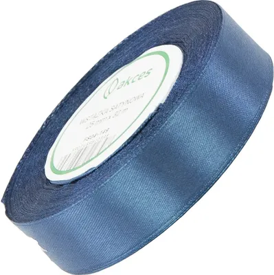 Zdjęcie produktu dla Wstążka satynowa stalowa 25mm - 32mb