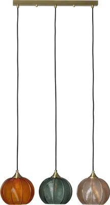 Produktbild von Pendelleuchte Glas Big Klimt Mehrfarbig
