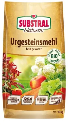 Produktbild von Substral Urgesteinmehl für den Garten, mineralischer Bodenhilfsstoff 10 kg