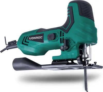 Produktbild von VONROC JS503AC Elektro-Stichsäge, 550 Watt, 65 mm Schnitttiefe, variable Geschwindigkeit, Pendelhub