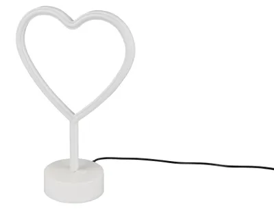 Produktbild von Trio - Tischlampe HEART - Weiß - 0x0x29.6 cm