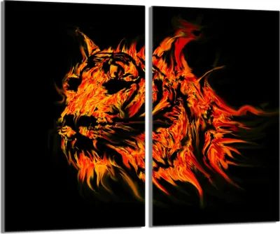 Obrázok produktu pre Kryt varnej dosky 2 kusy 30x52 Sklenený keramický kryt varnej dosky, Tiger Black