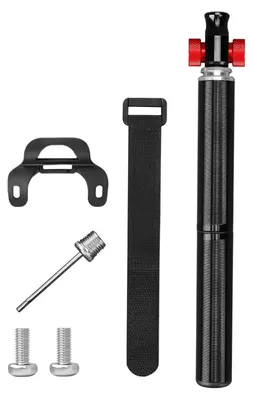 Image de Pompe à vélo portable en alliage d'aluminium