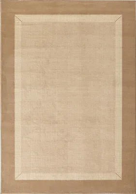 Zdjęcie produktu dla Dywan nowoczesny do salonu 120x170cm, wzór beżowo kremowy z miękkim włosem