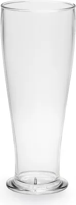 Produktbild von AKU Weizenbierglas, 500 ml/0,50 l, Mehrweg, Kunststoff, glasklar