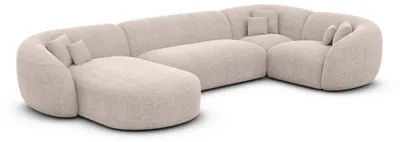 Produktbild von Wohnlandschaft Sorelia U-Form aus Stoff