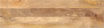 Produktbild von Tischplatte 100x20x2,5 cm Rechteckig Massivholz Mango