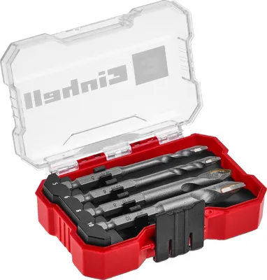Produktbild von EINHELL Fliesenbohrer-Set, 51404, XS-Case, 5-10 mm, 4-teilig
