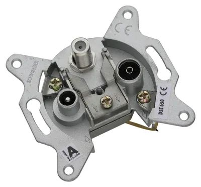 Produktbild von Schwaiger DSE650 531, SAT + TV + Radio, Weiß