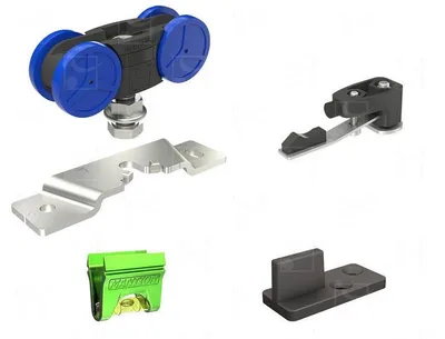 Image de Garniture pour porte 81-120kg sans rail - MANTION - SAF81-120