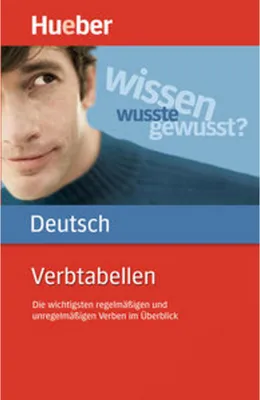 Obrázek produktu pro Verbtabellen Deutsch als Fremdsprache