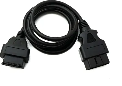 Produktbild von OBD Kabel 150 cm OBD 2 16pin J1962M Stecker zu J1962F Buchse für Auto Diagnose