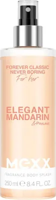 Zdjęcie produktu dla Mexx Forever Classic Never Boring Elegant Mandarin & Pralin perfumowana mgiełka do ciała 250ml