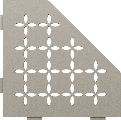Immagine prodotto di Schlüter SES2D5TSSG-E-S2 Ablage Floral 75x195x195x75mm Steingrau