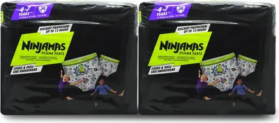 Produktbild von Pampers Windelhöschen Höschenwindeln Monatsbox Jungs 4 7 Jahre 17 30 kg Nachthöschen Auslaufschutz