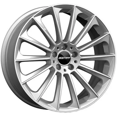 Produktbild von 19 Zoll Alufelge GMP stellar 19"x8" 5x112 PCD ET35 66.6mm Felge Silber