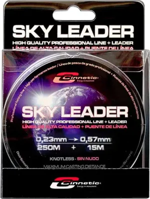 Immagine prodotto di Cinnetic Sky Tapered Leader 265 M Nero 0,26-0,57 mm Nero 0,26-0,57 mm