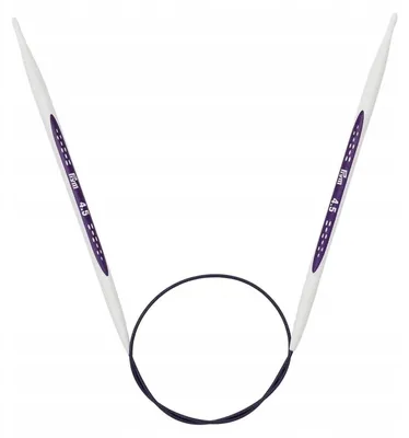 Produktbild von Prym Ergonomics Stricknadeln mit Seil 4,5 mm 40 cm