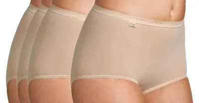 Produktbild von Sloggi Basic+ Maxi Damen Taillenslips 4er Pack