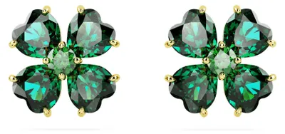 Produktbild von SWAROVSKI Damen Ohrstecker Glücksklee Grün IDYLLIA 5666236
