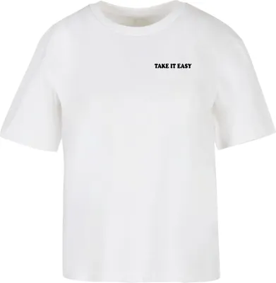 Produktbild von Urban Classics Kurzarm-T-Shirt für Frauen Vrogot weiß S