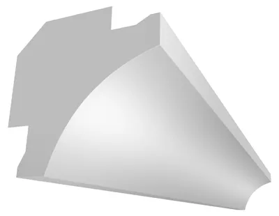 Zdjęcie produktu dla ELHARE Listwa sztukateryjna LED profile oświetleniowe ścienne profil oświetlenia pośredniego LS6A - 70x70mm, 2m