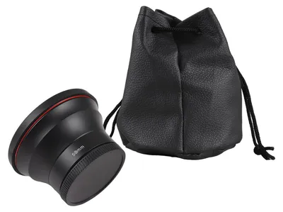 Immagine prodotto di Set di obiettivi fotografici da 58 mm con grandangolo 0,43x + macro in lega di alluminio, compatibile con le reflex digitali Canon EOS 70D/77D/80D/1100D/700D/650D/600D/550D/300D/10