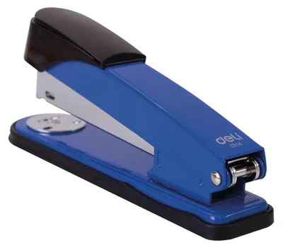 Imagen del producto de deli D392335 DELI Heftgerät 50 Blatt blau