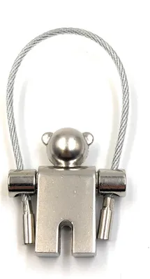 Obrázok produktu pre Onwomania Kľúčenka Rope Skipping Sport Figure Motivation Metal Pendant Charm