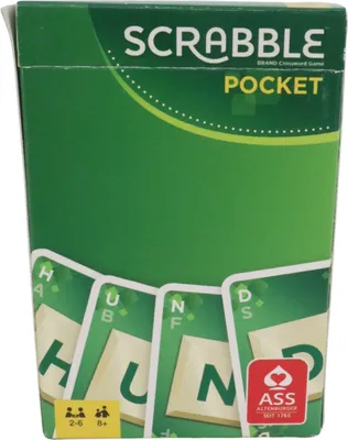 Produktbild von Scrabble Pocket Spiel 2-6 Jahre und für 8 Personen