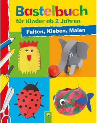 Produktbild von Bastelbuch für Kinder ab 2 Jahren