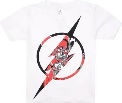 Obrázok produktu pre The Flash - Tričko pre chlapcov TV731 (XL) (Biela/Red)