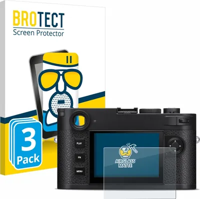 Produktbild von 3x BROTECT Entspiegelungs Schutzglas für Leica M11-P Schutzfolie Panzer Folie Glas Display Schutz matt