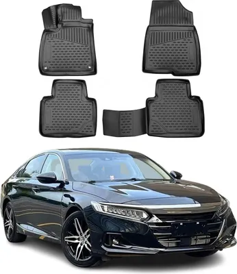 Image de 2018-2021 Tapis de sol Honda Accord TPE noir 4 pcs
