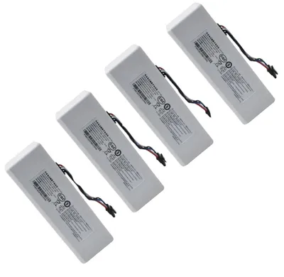 Immagine prodotto di Batterie per aspirapolvere robot, capacità 9800 mAh, tecnologia agli ioni di litio, modello 9800mAH-4