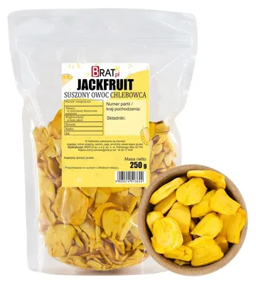 Zdjęcie produktu dla Jackfruit - suszony owoc chlebowca 250g