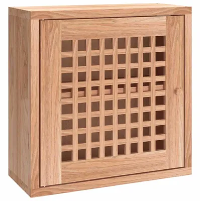 Obrázek produktu pro vidaXL Nástěnná skříň 42x18x42 cm z masivního dřeva ořech
