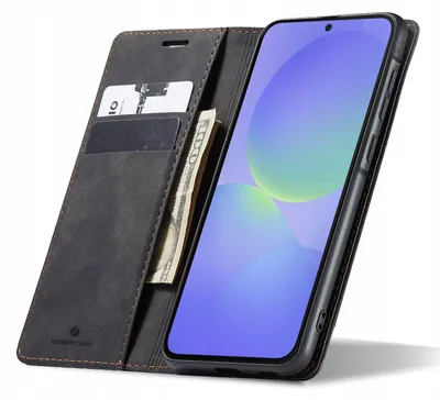 Obrázek produktu pro Pouzdro s klopou SPACECASE Wallet pro Galaxy A57 5G, černé