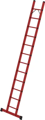 Produktbild von Sprossen-Anlegeleiter GFK mit Traverse 12 Sprossen